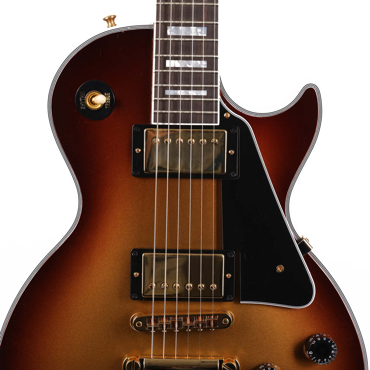 Gibson Custom Shop Les Paul Custom Made 2 Measure Viceroy Goldburst — 4