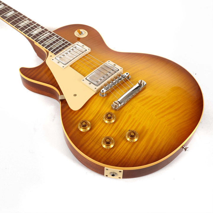 Gibson Custom Shop 1959 Les Paul Left-Handed VOS Golden Poppy Burst