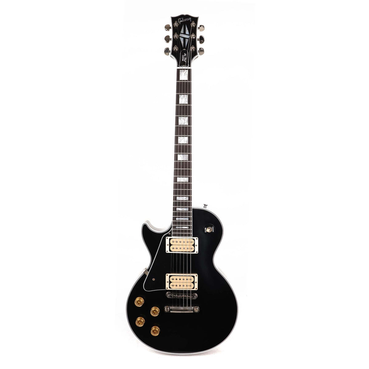 Gibson Custom Shop Les Paul Custom Left-Handed Made 2 Measure Ebony with Double Classic White Pickups 2025 — 2