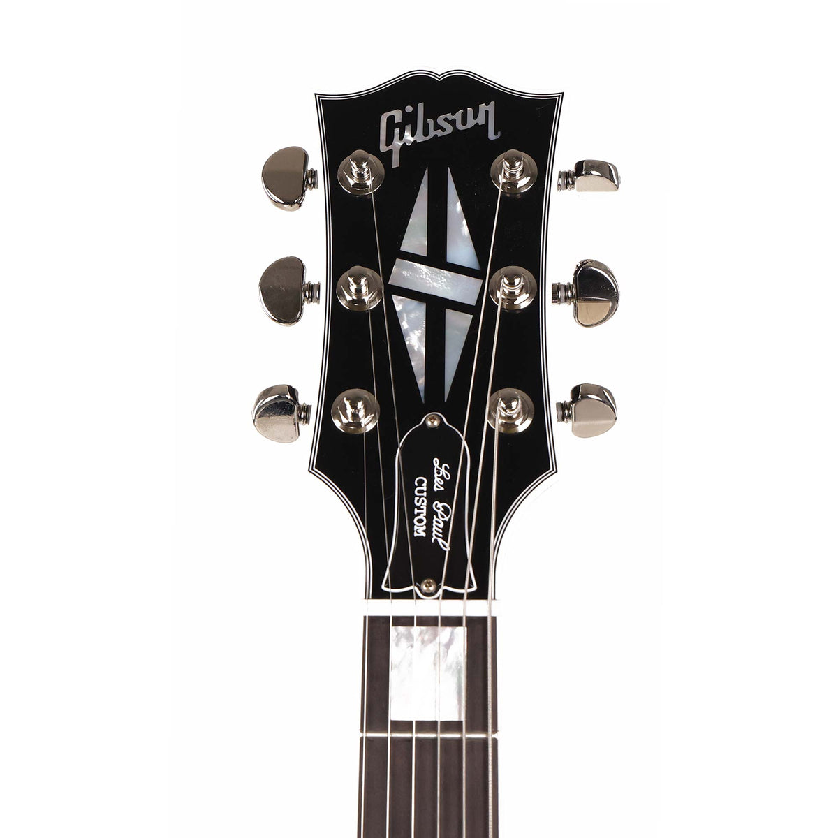 Gibson Custom Shop Les Paul Custom Left-Handed Made 2 Measure Ebony with Double Classic White Pickups 2025 — 6