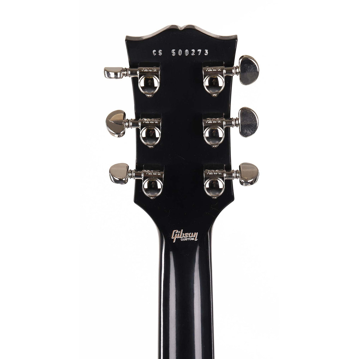 Gibson Custom Shop Les Paul Custom Left-Handed Made 2 Measure Ebony with Double Classic White Pickups 2025 — 7