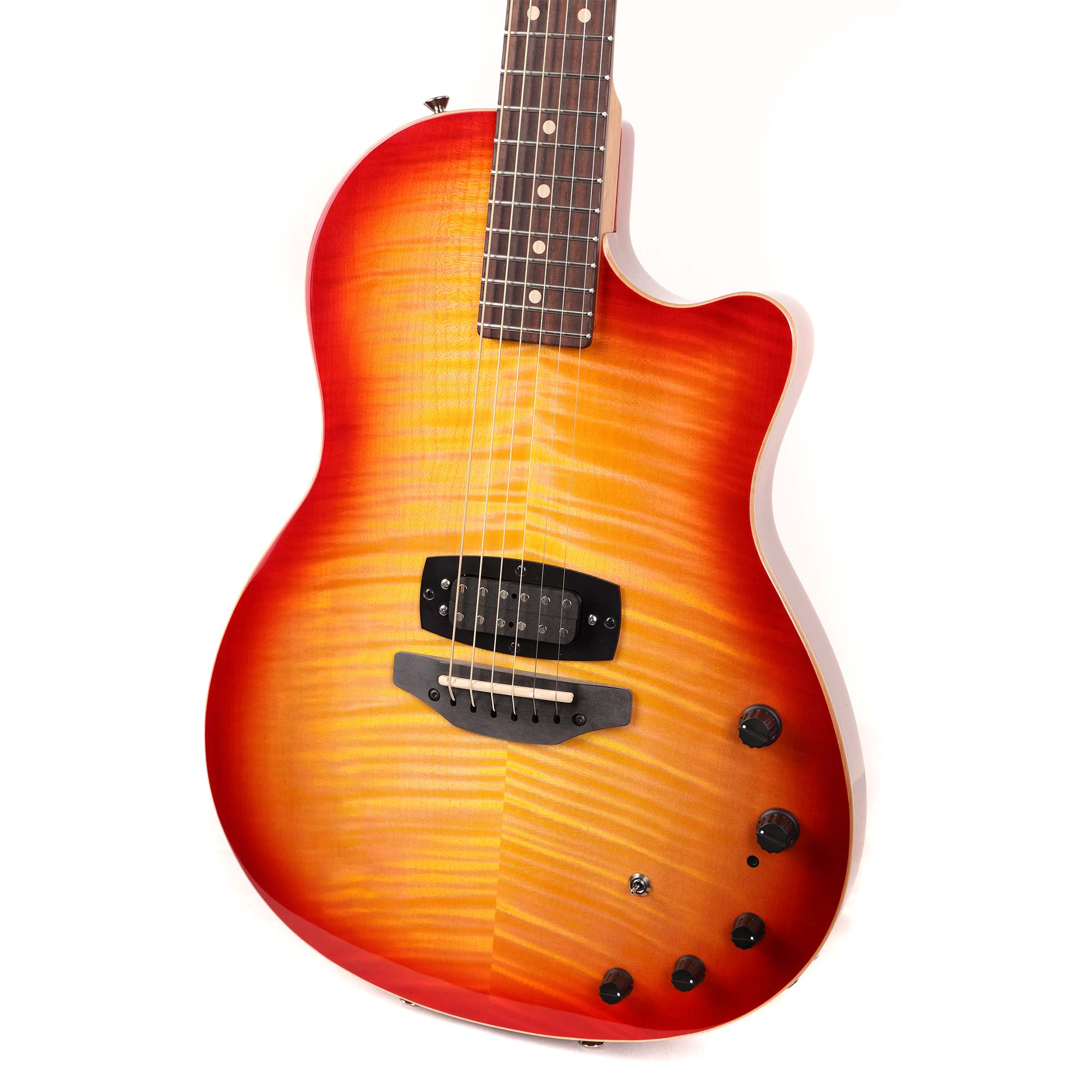 Tom Anderson Crowdster Plus Natural Yellow Sun with Cherry Shaded