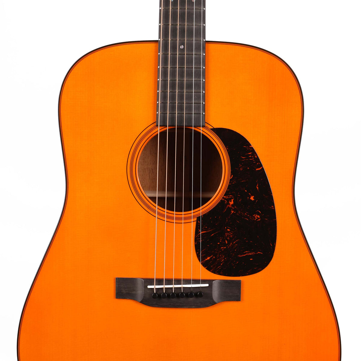 Martin Custom Shop Dreadnought Style 18 Music Zoo Exclusive Vintage Tangerine — 4