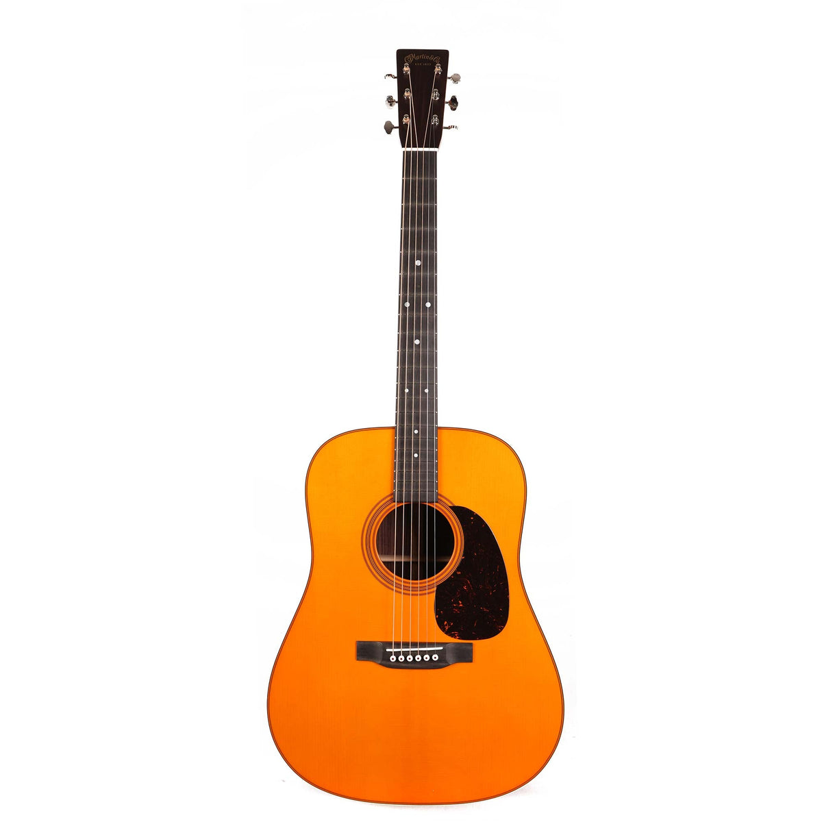Martin Custom Shop Dreadnought Style 28 Music Zoo Exclusive Vintage Tangerine — 2