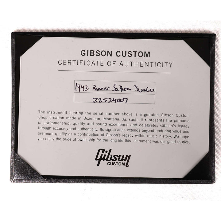 Gibson 1942 Banner Southern Jumbo Vintage Sunburst 2024