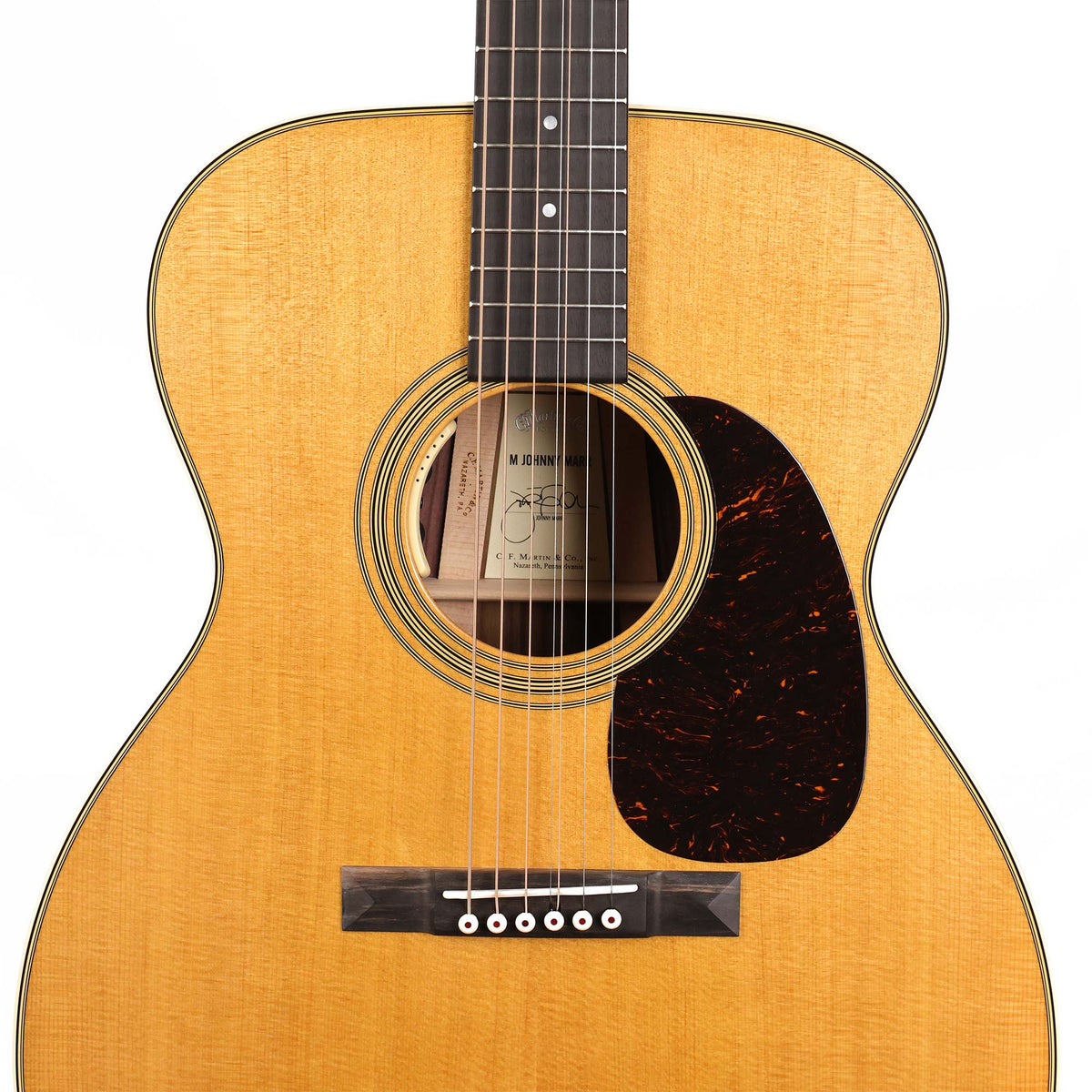 Martin M-7 Johnny Marr Grand Auditorium Guitar Natural — 4