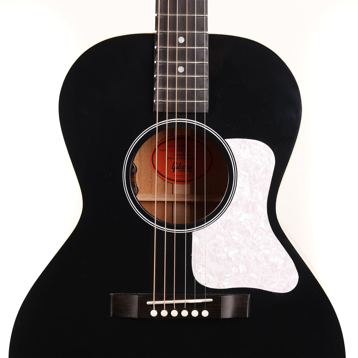 Gibson L-00 Standard Acoustic-Electric Made 2 Measure All Ebony — 4
