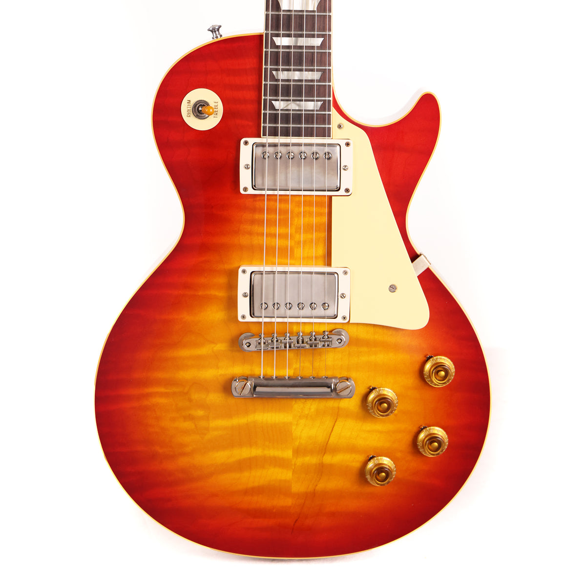Gibson Custom Shop 1959 Les Paul Standard Reissue VOS Washed Cherry Sunburst — 2