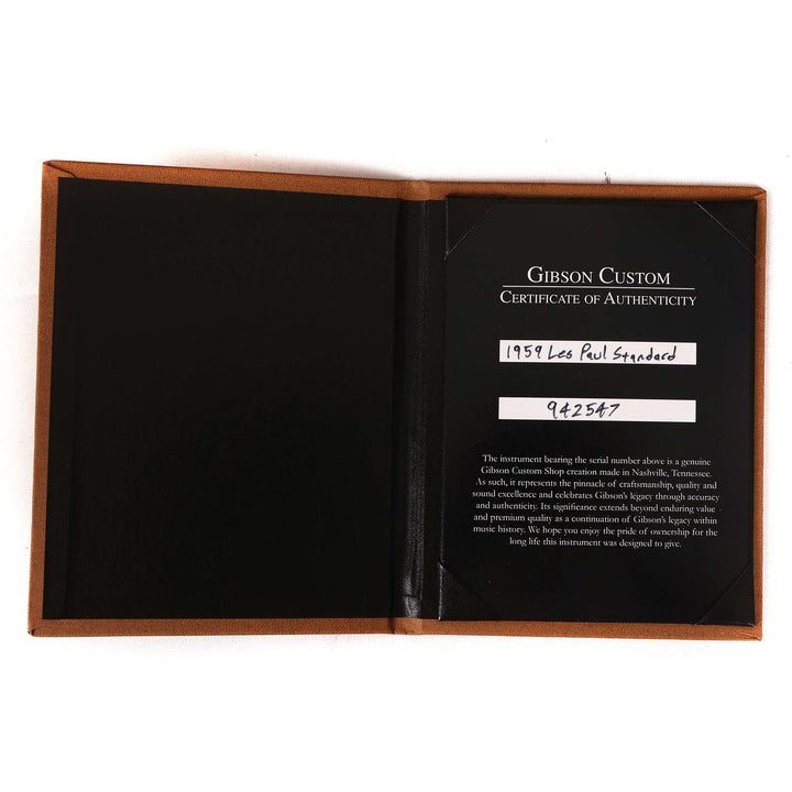 Gibson Custom Shop 1959 Les Paul Standard Reissue VOS Washed Cherry Sunburst