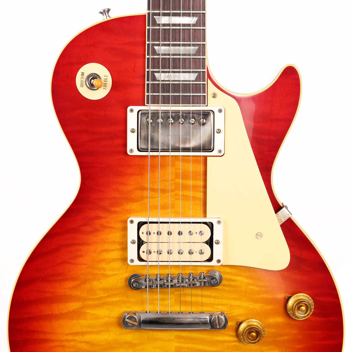Gibson Custom Shop 1959 Les Paul Reissue Made 2 Measure Washed Cherry — 4