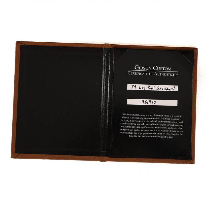 Gibson Custom Shop 1959 Les Paul Made 2 Measure Dirty Lemon Burst