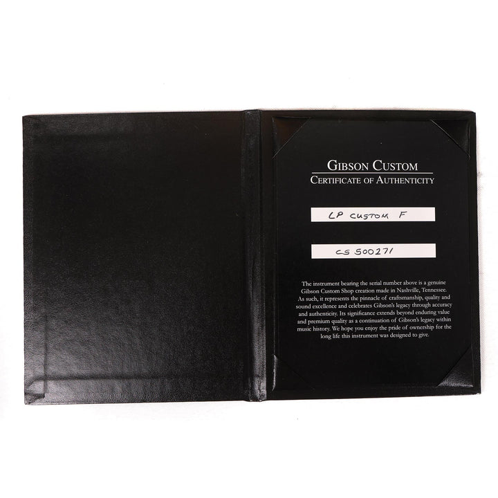 Gibson Custom Shop Les Paul Custom Made 2 Measure Flame Top Dirty Lemon Burst