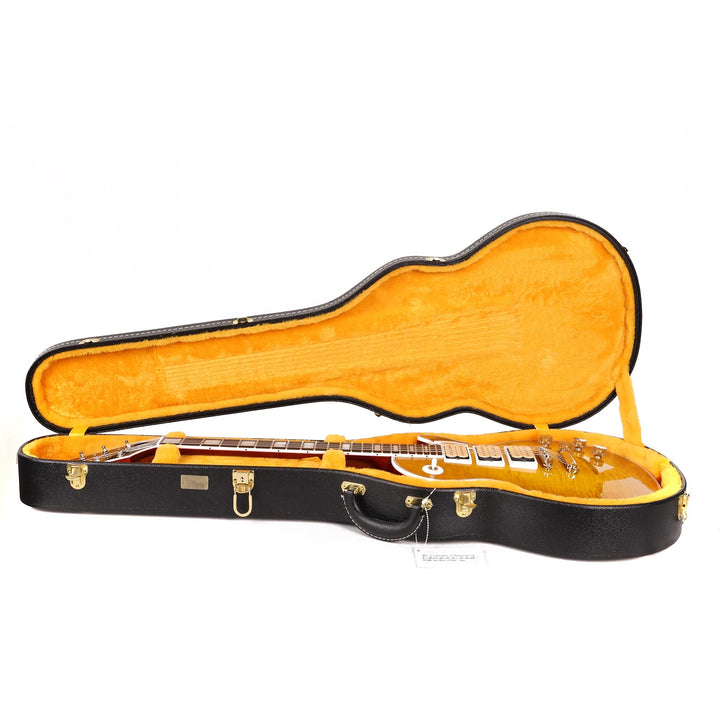 Gibson Custom Shop Les Paul Custom Made 2 Measure Flame Top Dirty Lemon Burst