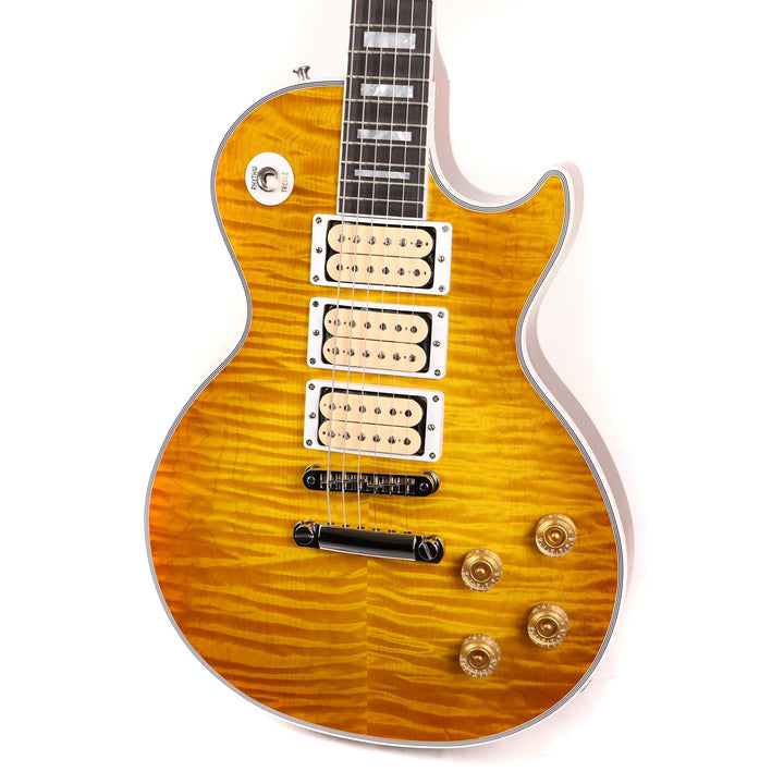 Gibson Custom Shop Les Paul Custom Made 2 Measure Flame Top Dirty Lemon Burst