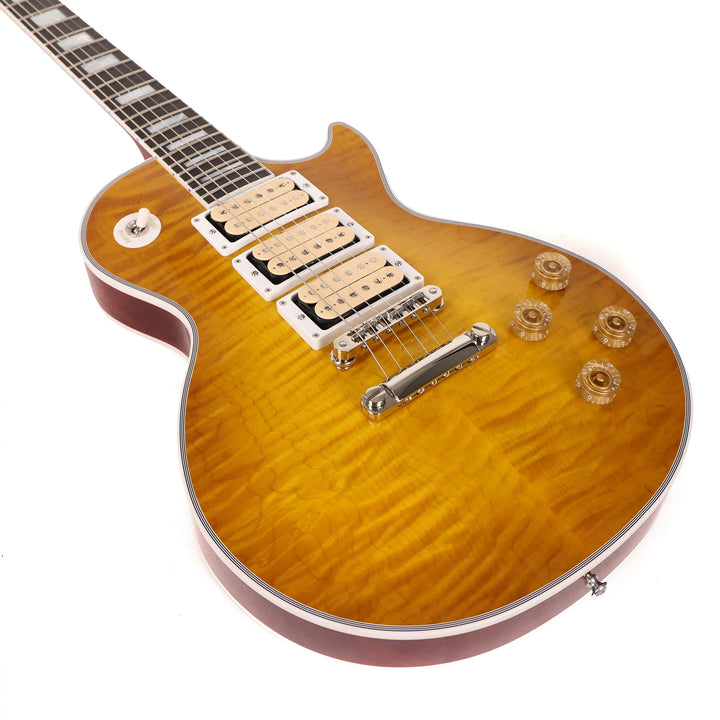 Gibson Custom Shop Les Paul Custom Made 2 Measure Flame Top Dirty Lemon Burst
