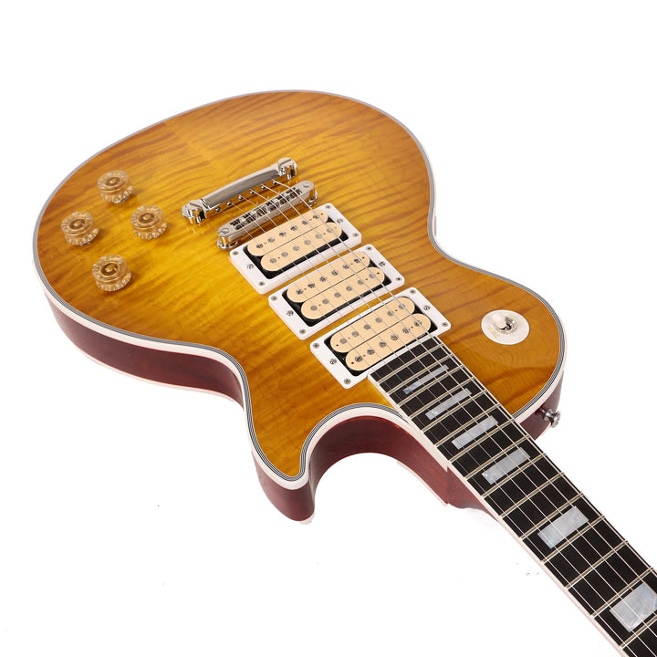 Gibson Custom Shop Les Paul Custom Made 2 Measure Flame Top Dirty Lemon Burst