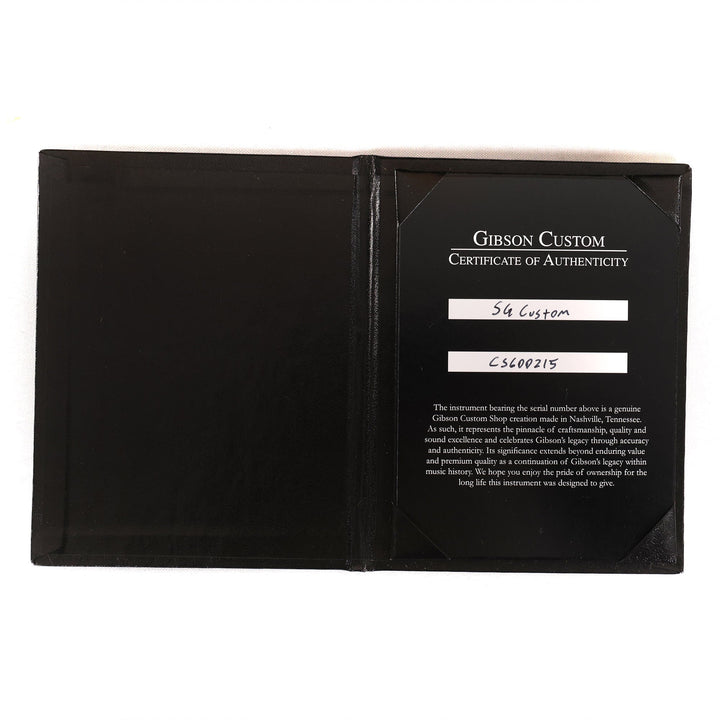 Gibson Custom Shop SG Custom Made 2 Measure VOS Heavy Antique Pelham Blue