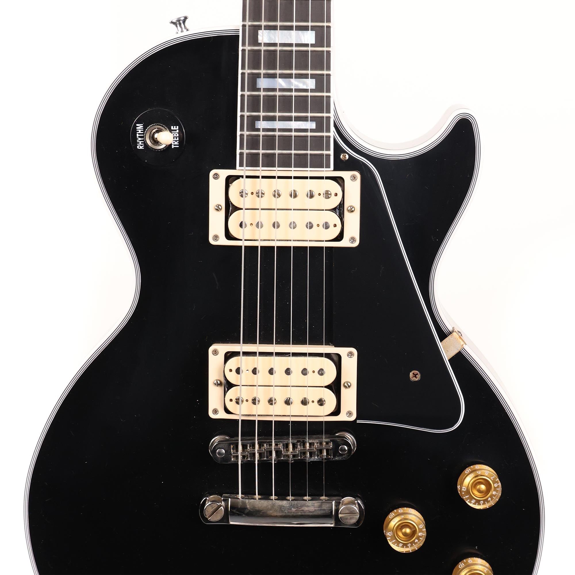 Gibson Custom Shop Les Paul Custom Made 2 Measure Ebony VOS with