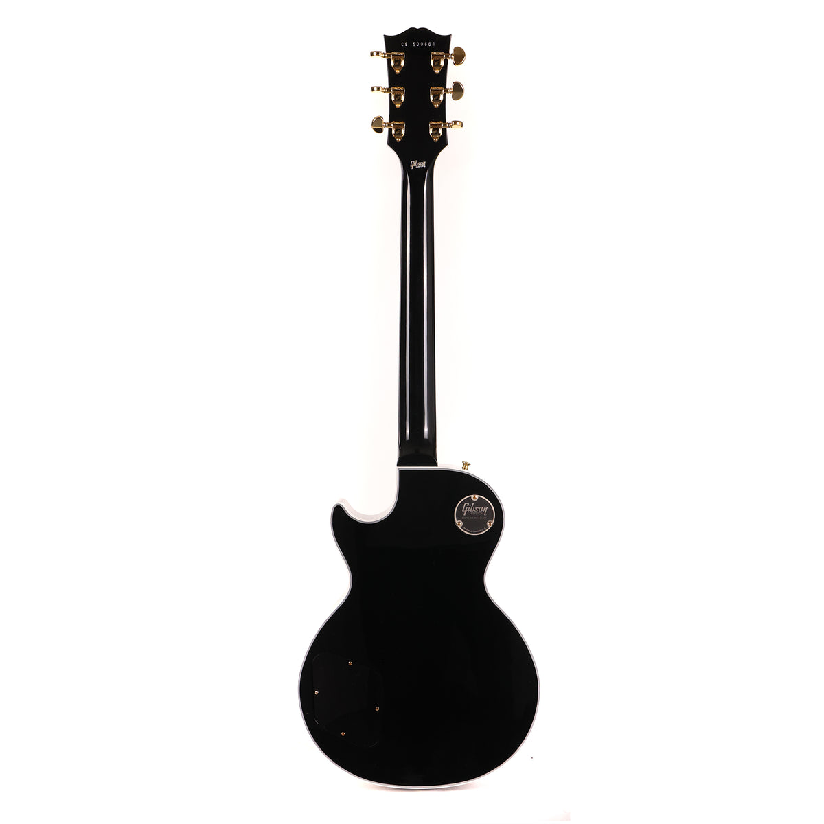 Gibson Custom Shop Les Paul Custom Made 2 Measure Triple Humbuckers Gloss Ebony — 4