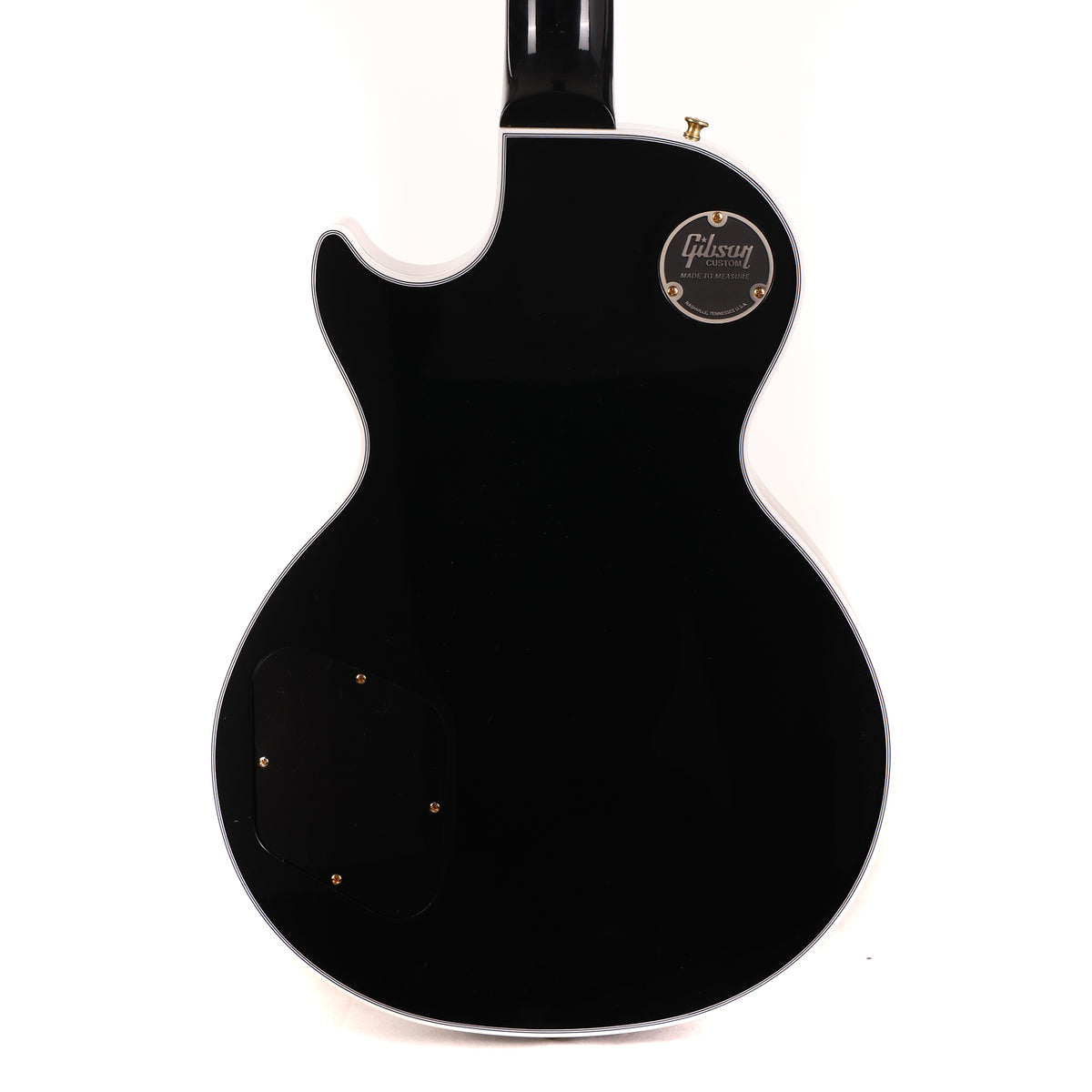 Gibson Custom Shop Les Paul Custom Made 2 Measure Triple Humbuckers Gloss Ebony — 6