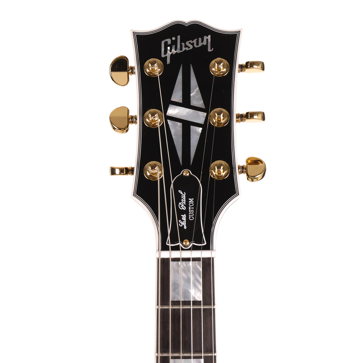 Gibson Custom Shop Les Paul Custom Made 2 Measure Triple Humbuckers Gloss Ebony — 8