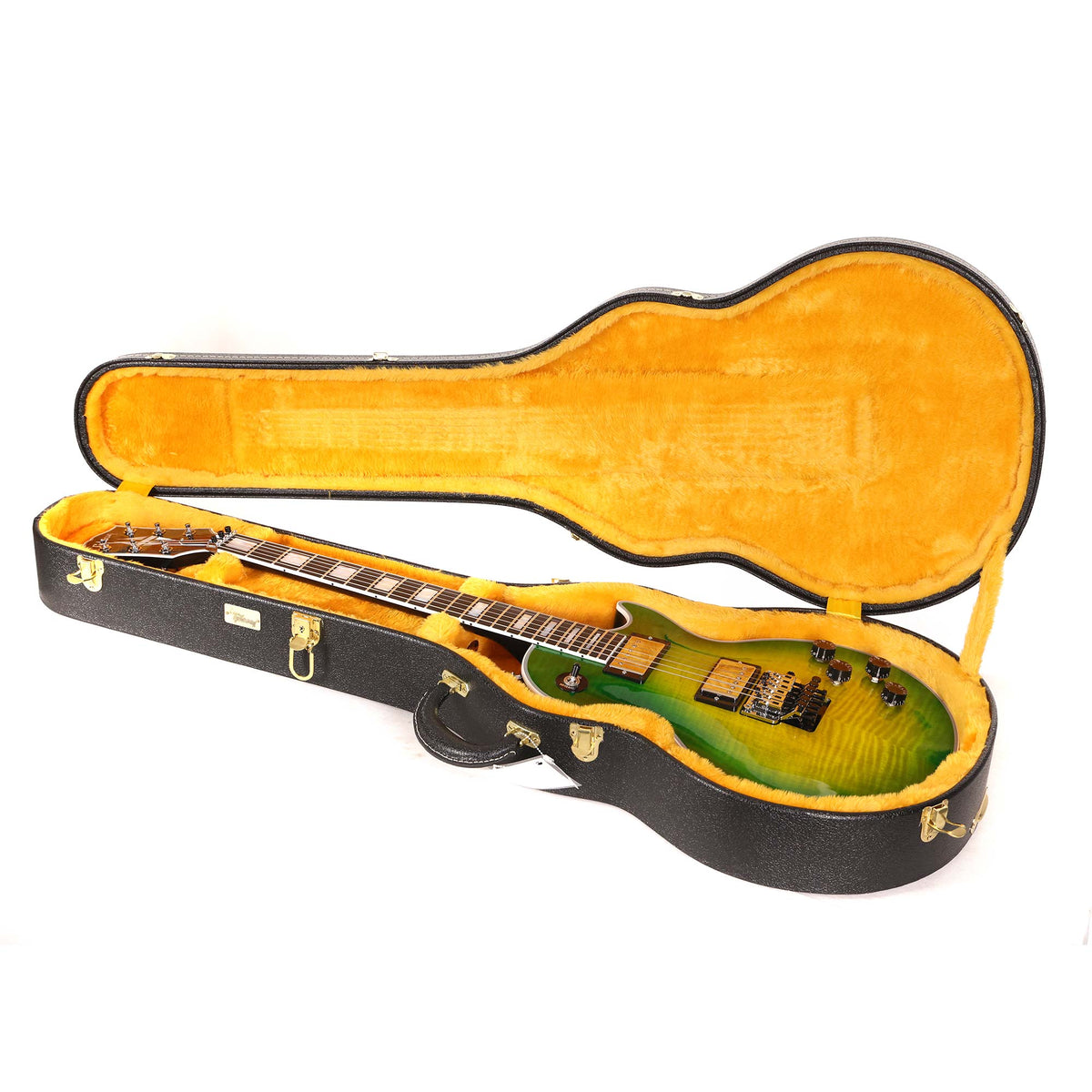 Gibson Custom Shop Les Paul Axcess Figured Made 2 Measure Iguana Burst — 14