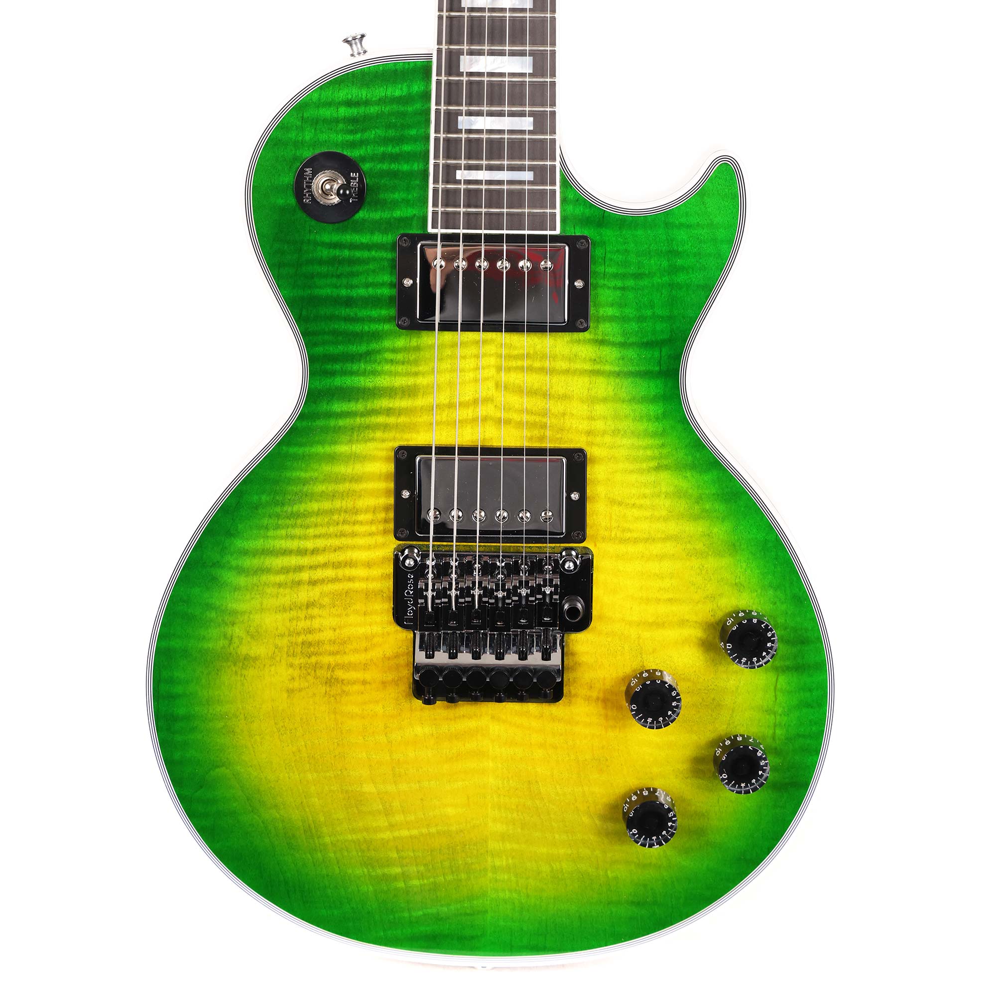 ギター Gibson Gibson Custom Shop Les Paul Axcess Figured Made 2 Measure Iguana