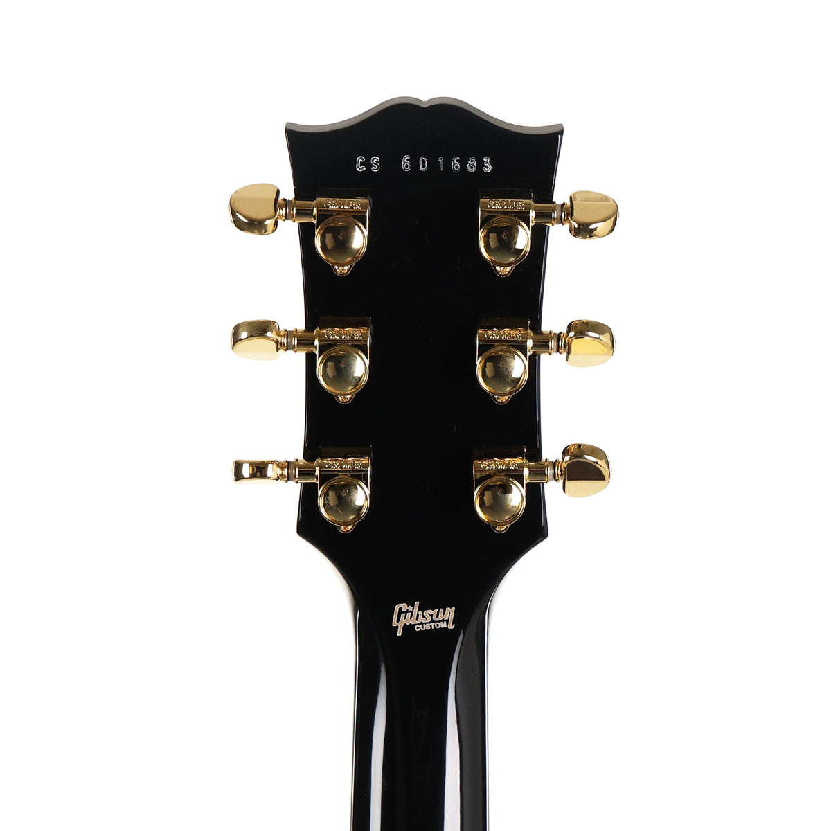 Gibson Custom Shop Les Paul Custom Gloss Ebony Black Burstbuckers — 9
