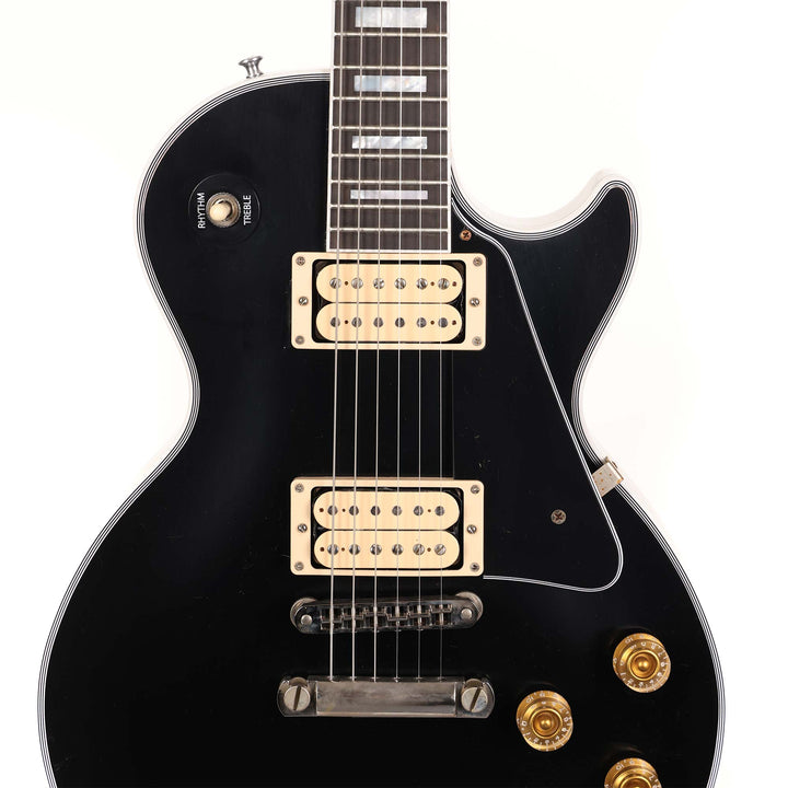 Gibson Custom Shop Les Paul Custom Made 2 Measure Ebony with '57 Classics