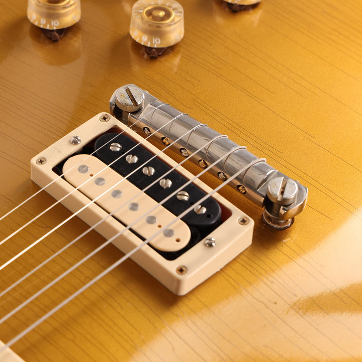 Gibson Custom Shop 1954 Les Paul Standard Wraparound Rocker All Gold Murphy Ultra Light Aged Made 2 Measure Used