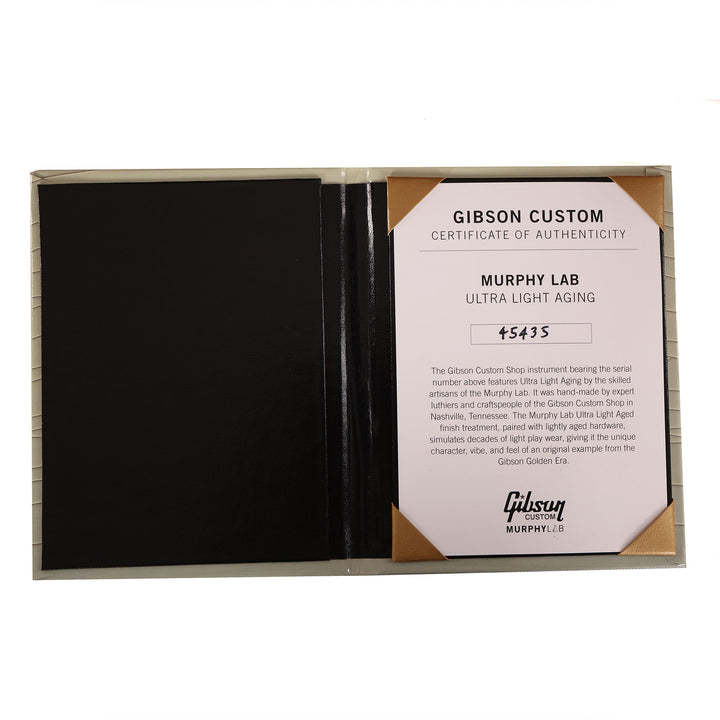 Gibson Custom Shop 1954 Les Paul Standard Wraparound Rocker All Gold Murphy Ultra Light Aged Made 2 Measure Used