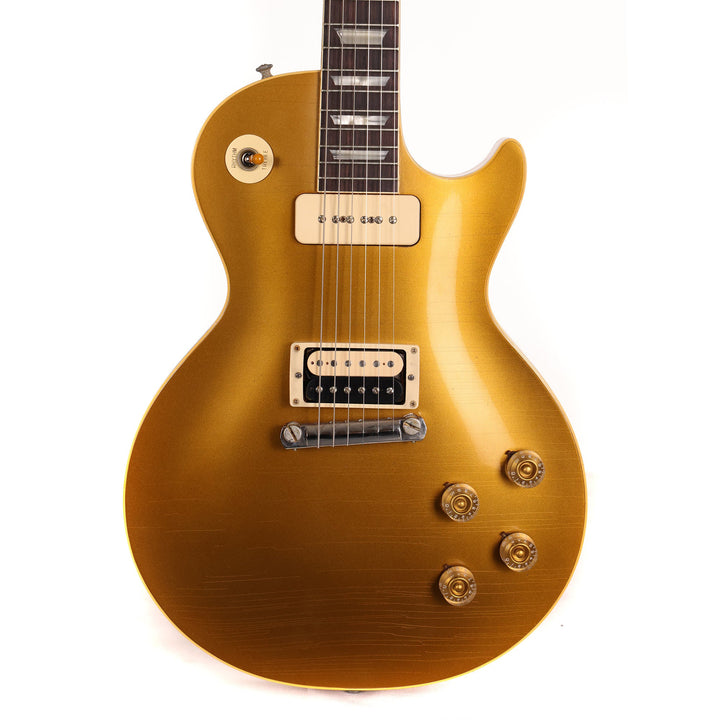 Gibson Custom Shop 1954 Les Paul Standard Wraparound Rocker All Gold Murphy Ultra Light Aged Made 2 Measure Used