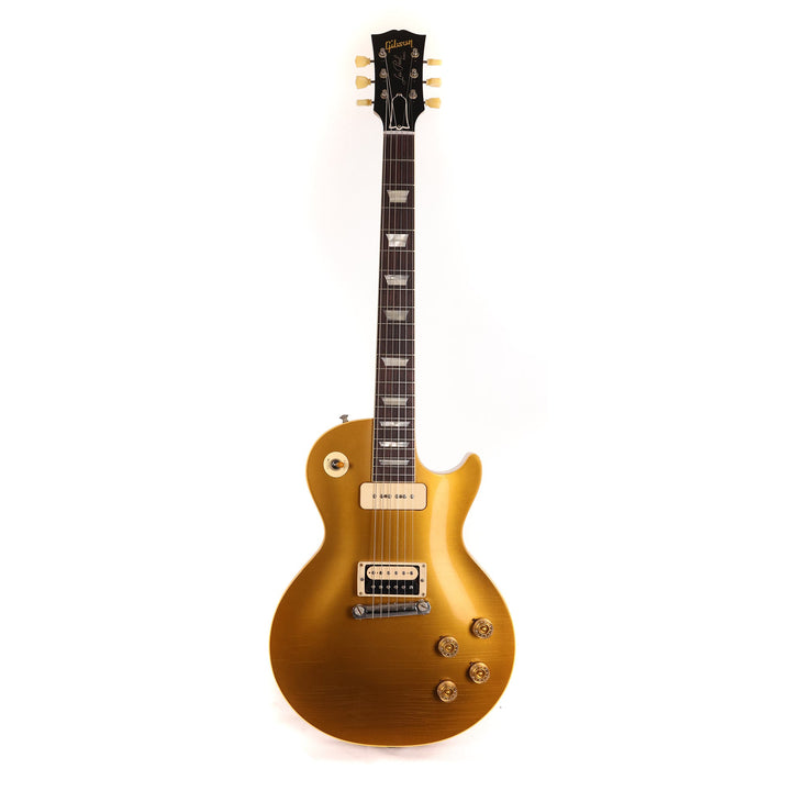 Gibson Custom Shop 1954 Les Paul Standard Wraparound Rocker All Gold Murphy Ultra Light Aged Made 2 Measure Used