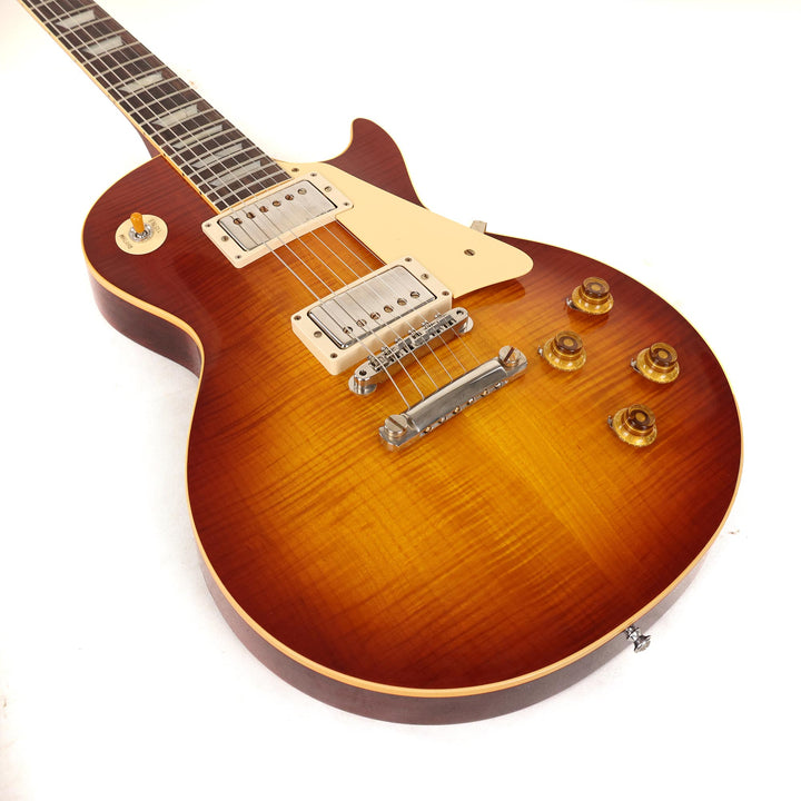 Gibson Custom Shop 1959 Les Paul Reissue Made 2 Measure Cherry Teaburst V2 Neck Profile