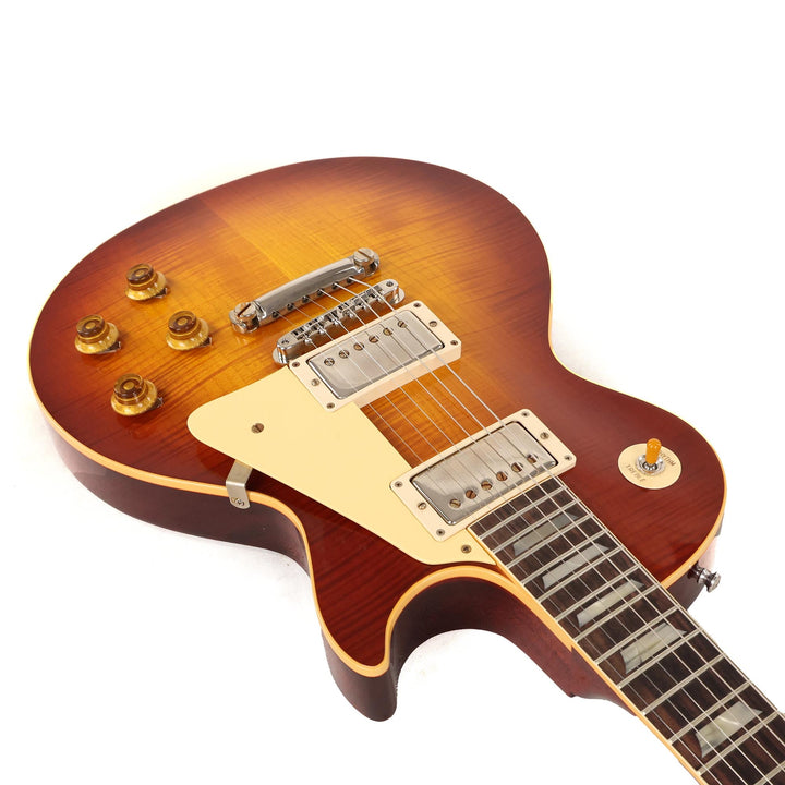 Gibson Custom Shop 1959 Les Paul Reissue Made 2 Measure Cherry Teaburst V2 Neck Profile