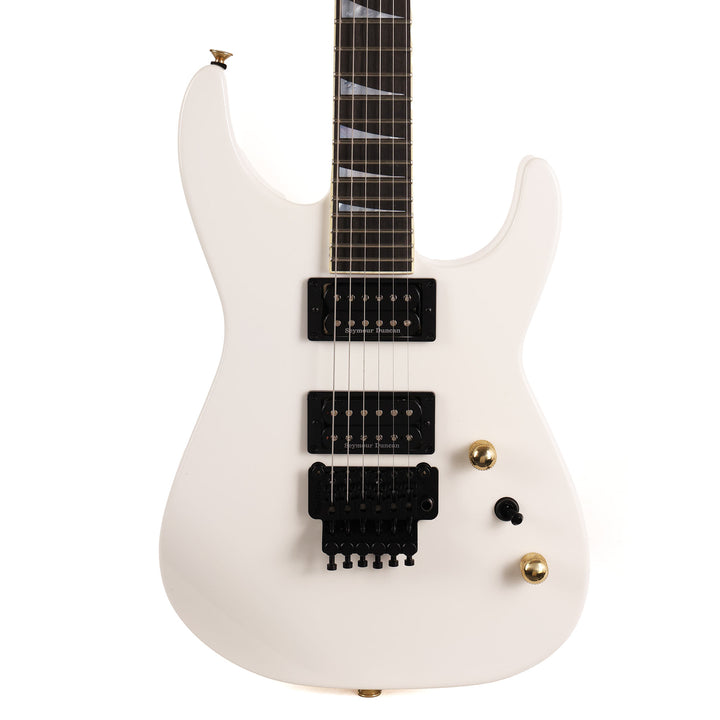 Jackson Custom Shop SL2H-V Soloist Music Zoo Exclusive Snow White
