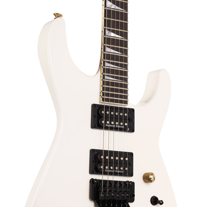 Jackson Custom Shop SL2H-V Soloist Music Zoo Exclusive Snow White