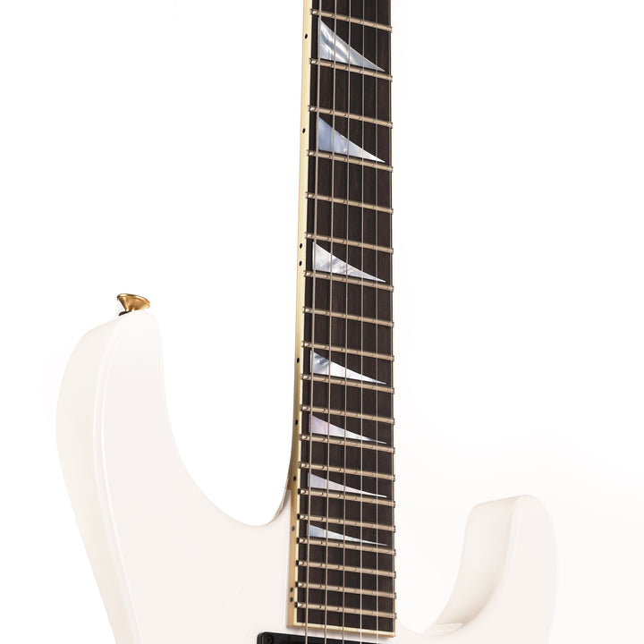 Jackson Custom Shop SL2H-V Soloist Music Zoo Exclusive Snow White