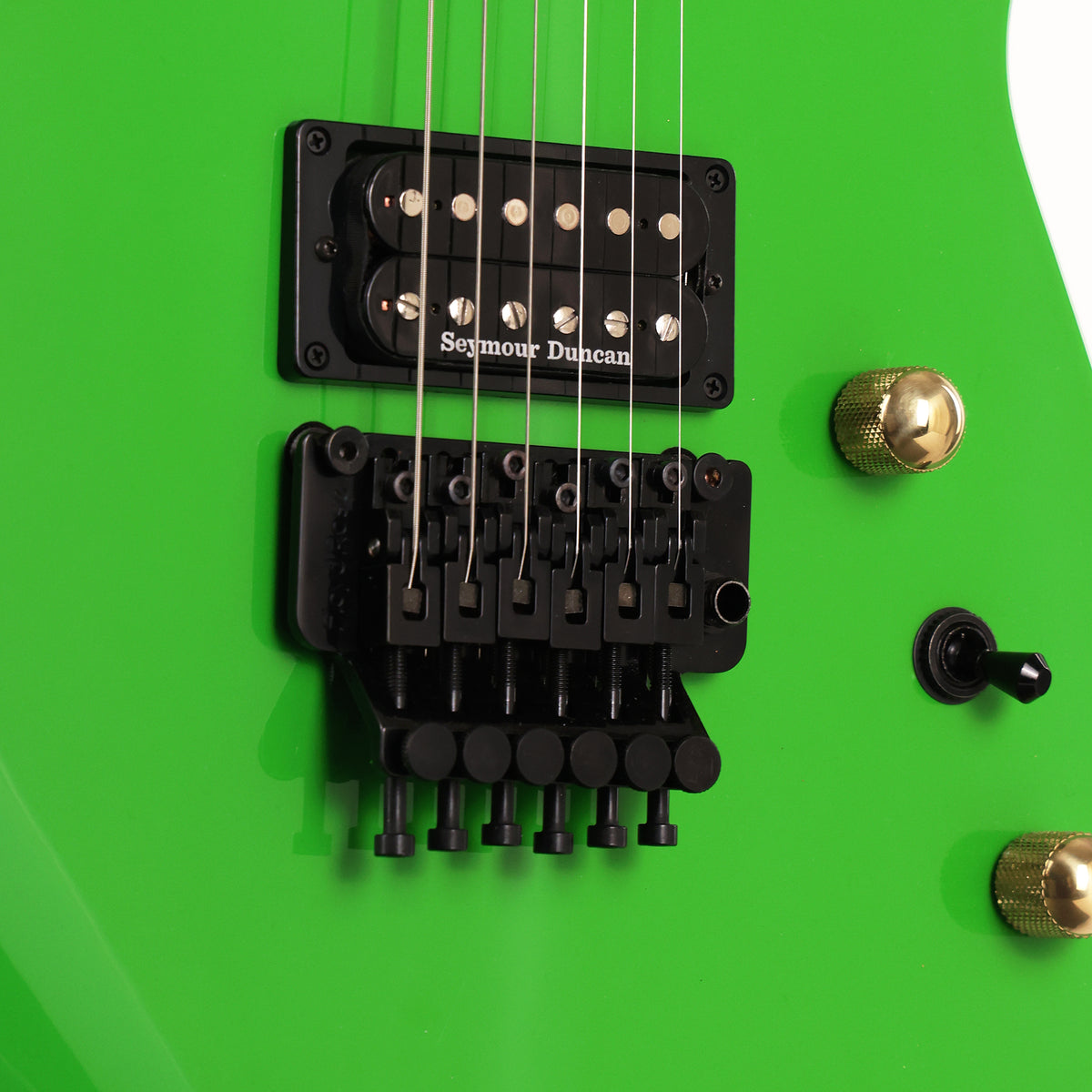 Jackson Custom Shop SL2H-V Soloist Music Zoo Exclusive Slime Green — 8