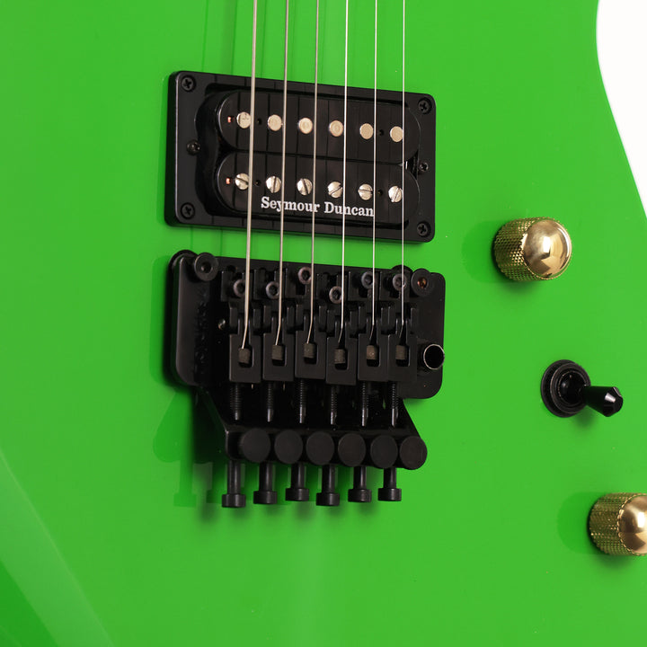 Jackson Custom Shop SL2H-V Soloist Music Zoo Exclusive Slime Green