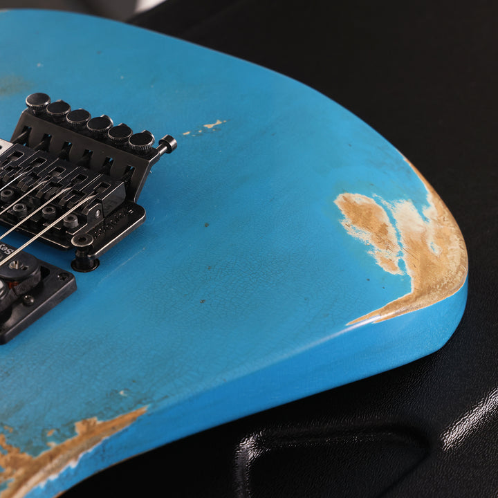 Jackson Custom Shop SL2H-V Nitro Aged Robins Egg Blue
