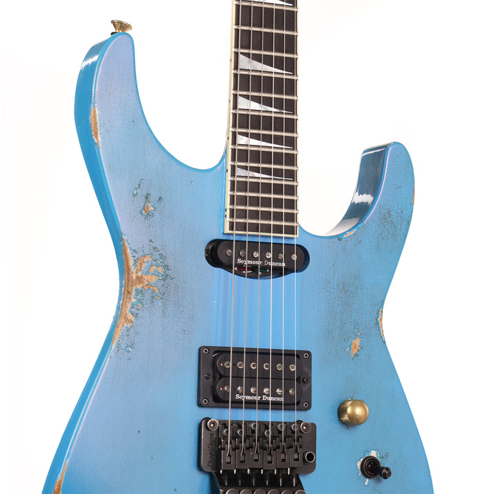 Jackson Custom Shop SL2H-V Nitro Aged Robins Egg Blue