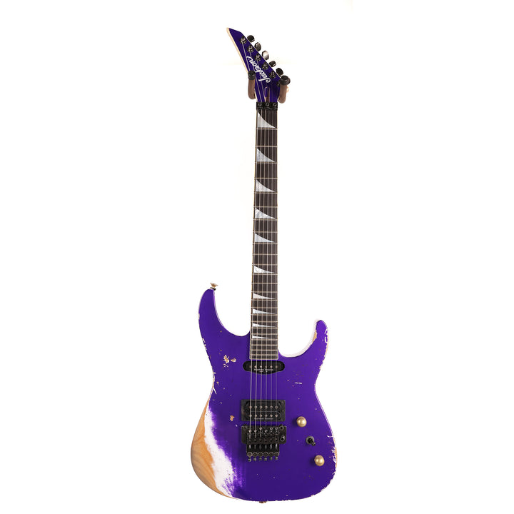 Jackson Custom Shop SL2H-V Soloist Nitro Aged Purple Metallic Reverse Headstock