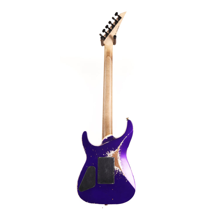 Jackson Custom Shop SL2H-V Soloist Nitro Aged Purple Metallic Reverse Headstock