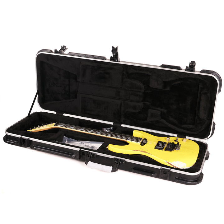 Jackson Custom Shop SL2H-V Soloist Nitro Aged Canary Yellow Music Zoo Exclusive