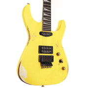 Jackson Custom Shop SL2H-V Soloist Nitro Aged Canary Yellow Music Zoo Exclusive