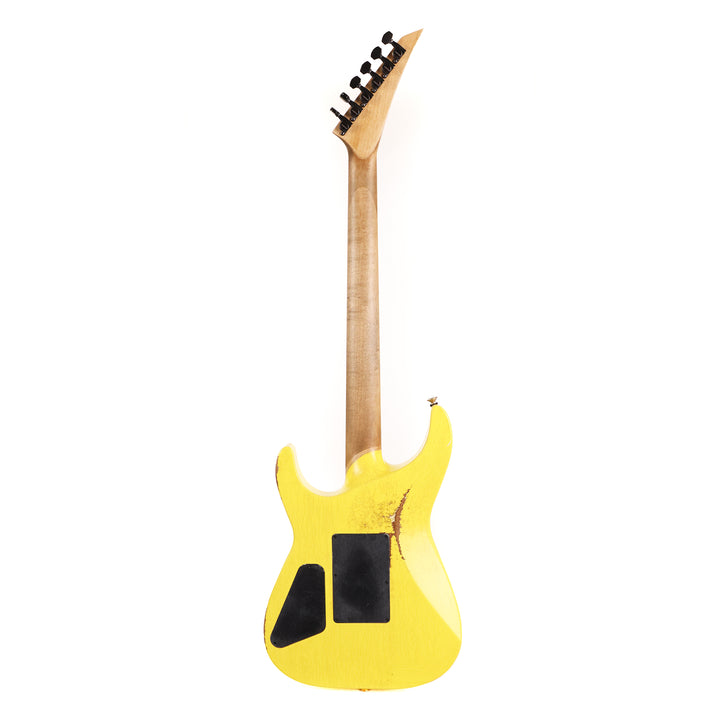 Jackson Custom Shop SL2H-V Soloist Nitro Aged Canary Yellow Music Zoo Exclusive
