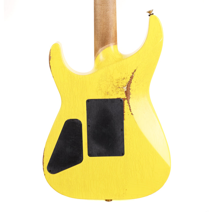 Jackson Custom Shop SL2H-V Soloist Nitro Aged Canary Yellow Music Zoo Exclusive