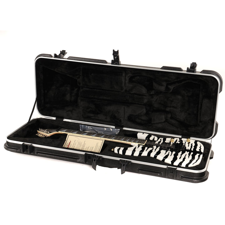 Jackson Custom Shop SL2H-V Soloist Music Zoo Exclusive White Bengal Stripes