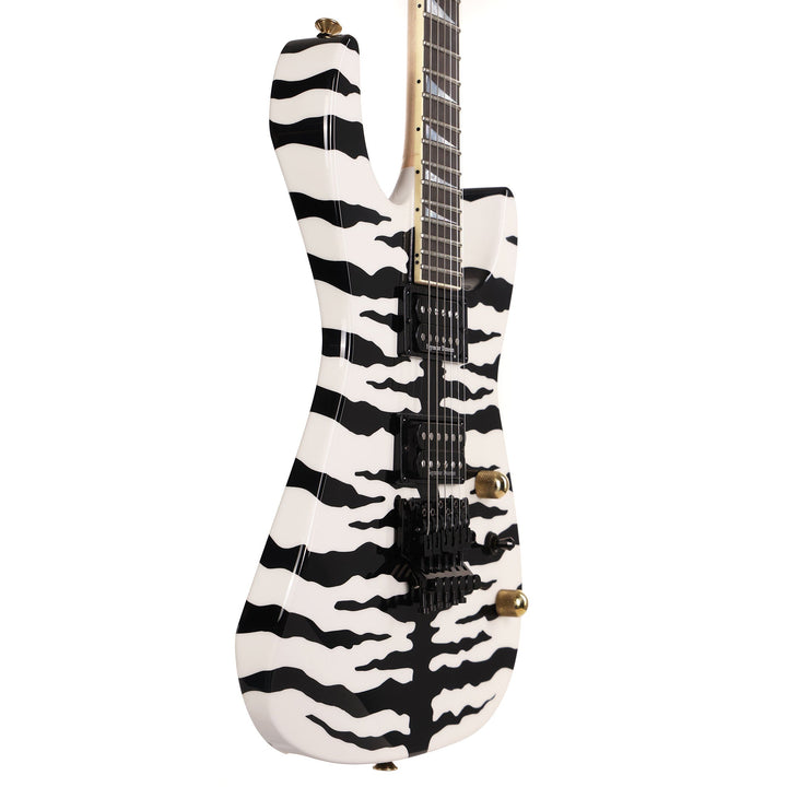 Jackson Custom Shop SL2H-V Soloist Music Zoo Exclusive White Bengal Stripes